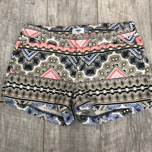 Patterned shorts